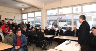 Muş Belediye Başkanı Asya belediye personeliyle bir araya geldi