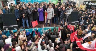 AK Parti Ağrı Belediye Başkan Adayı Aydın Ağrı'da coşkuyla karşılandı