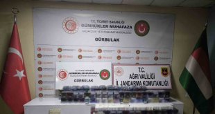 Ağrı'da 8 bin 564 paket kaçak sigara ele geçirildi