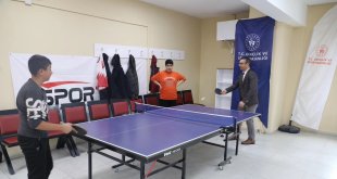 Gençlik ve Spor İl Müdürü Din, Hamur Gençlik Merkezini ziyaret etti