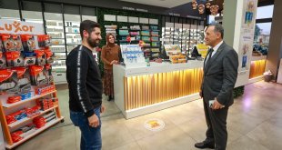 Bingöl Valisi Usta, esnafı ve iş yerlerini ziyaret etti