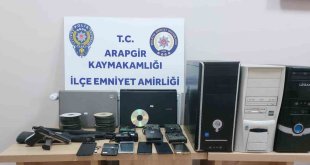 Malatya'da Sibergöz operasyonu: 1 gözaltı