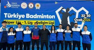 Erzincan'ın 2 kulübü Badminton Süper Ligine yükseldi