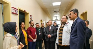 Vali Çelik, Yüksekova'da incelemelerde bulundu