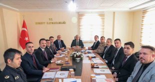 Muş'ta İl Seçim Güvenliği Toplantısı yapıldı