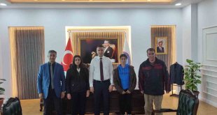Kayak İl Temsilcisi Erdoğan'dan Kaymakam Ayyıldız'a ziyaret