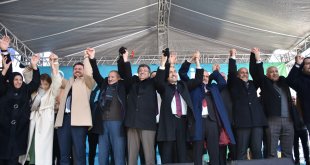 AK Parti Van Büyükşehir Belediye Başkan adayı Arvas için karşılama programı düzenlendi