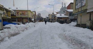 Varto'da karla mücadele çalışması