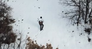 Tunceli'de kaçak avcı, drondan kaçamadı