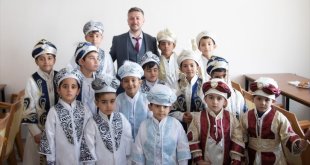 Ağrı'da "Kirvem Öğretmenim" projesi kapsamında 19 öğrenci sünnet edildi