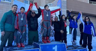 Palandöken'de kayak yarışları başladı