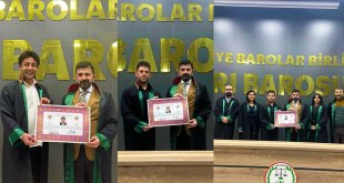 Ağrı'da Yeni Avukatlara Ruhsat Töreni