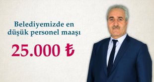 Eleşkirt Belediyesi'nde En Düşük İşçi Maaşı 25 Bin TL Oldu