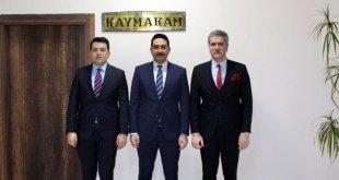 Başsavcı ve Adalet Komisyonu Başkanından Hamur Kaymakamlığına Ziyaret