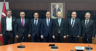 Ağrı ve Doğubayazıt Ticaret ve Sanayi Odaları Başkanları, Ankara'da Dış Ticareti Geliştirme Toplantısına Katıldı