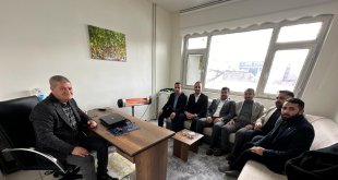 HÜDA PAR Ağrı Belediye Başkan Adayından Diyadinnet.com'a ziyarette bulundu.