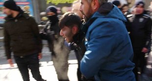 Van'da 1 Şubat yürüyüşünde arbede: 2 gözaltı