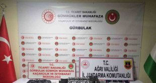 Ağrı'da gümrük kaçağı araba parçaları ele geçirildi