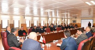 Muş Belediyesinde aylık meclis toplantısı yapıldı