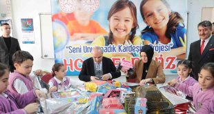 Ağrı'daki öğrenciler depremzede çocuklarla kardeşlik köprüsü kurdu