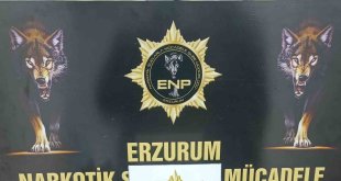 Erzurum'da 343 gram metamfetami yakalandı