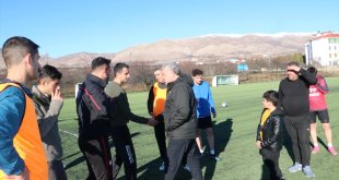 Baskil Belediye Başkanı Akmurat, Gençlerbirliği Spor Kulübü'nü ziyaret etti