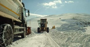Özalp'te yol açma ve kurtarma çalışması