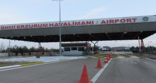 Erzurum Havalimanı'nda ocak ayında 106 bin 546 yolcuya hizmet verildi