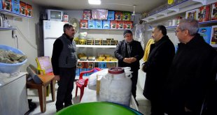 Van Büyükşehir Belediye Başkan adayı Arvas'tan esnaf ziyareti