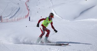 Hakkari'de düzenlenen Alp disiplini 1. ayak yarışları sona erdi