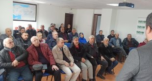 Kale'de çiftçilere yönelik bilgilendirme toplantısı yapıldı