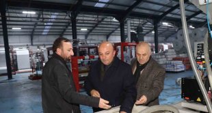 Nazım Koşar, Oltu Organize Sanayi Bölgesinde