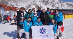 ETÜ Palandöken'de zirvenin sahibi oldu