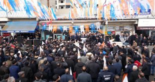 Başkan Sekmen'e Horasan'da coşkulu karşılama