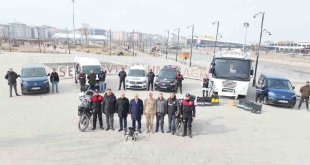 Ağrı'da yeni emniyet araçları tanıtıldı