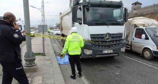Malatya'da kamyonun çarptığı yaya hayatını kaybetti