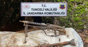 Tunceli'de çok sayıda mühimmat ve yaşam malzemesi ele geçirildi