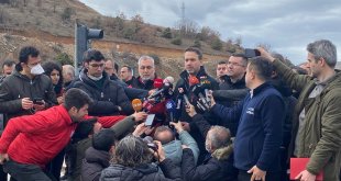 Bakan Işıkhan'dan Erzincan'da maden ocağındaki toprak kaymasına ilişkin açıklama