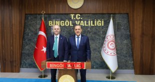 IFAD Ülke Direktörü Liam Chicca'dan Bingöl Valisi Usta'ya ziyaret