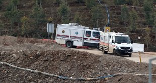 Erzincan'da kayıp işçileri arama çalışmalarında bazı noktalarda metal yoğunluğu tespit edildi