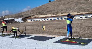 Biathlon Türkiye Şampiyonası, Kandilli'de yapıldı
