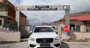 Interpol Europol Dairesi Başkanlığınca aranan araç Tunceli'de bulundu