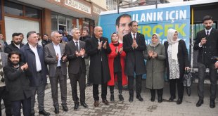 Bulanık'ta AK Parti seçim bürosunun açılışı yapıldı