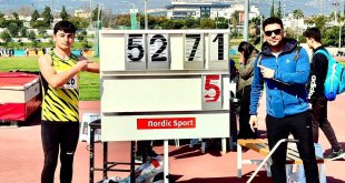 Erzincanlı sporcu 'Cirit Atma'da Türkiye şampiyonu oldu