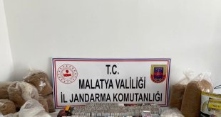 Malatya'da jandarmadan kaçak tütün operasyonu