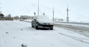 Erzurum, Kars, Ardahan ve Tunceli'de kar yağışı etkili oldu