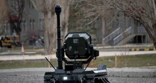 Ağrı'da, ASELSAN'ın geliştirdiği insansız kara aracı "Aslan" tanıtıldı