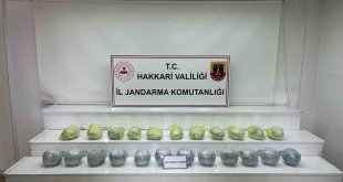 Yüksekova'da 40 kilo 556 gram sentetik uyuşturucu ele geçirildi