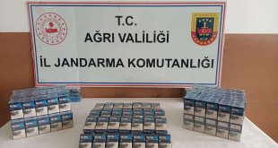 Ağrı'da gümrük kaçağı sigaralarla yakalanan 3 şüpheli gözaltına alındı