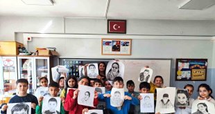 Ressamlardan Tunceli'deki çocuklara sürpriz